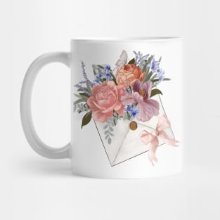 Flowers print. Romantic and beautiful Mug